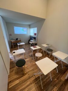 スタッフたちとのお打ち合わせのお時間