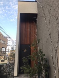モデルハウス玄関