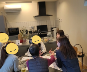 M様邸インテリア打合風景